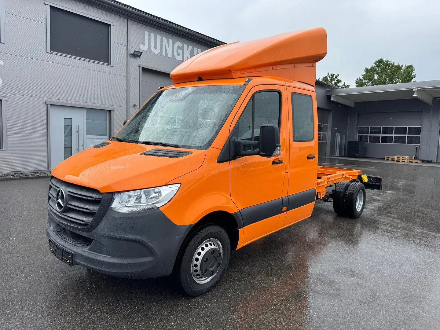 Mercedes-Benz Sprinter 519 CDI Maxi Lang Doka AHK Orange - 1