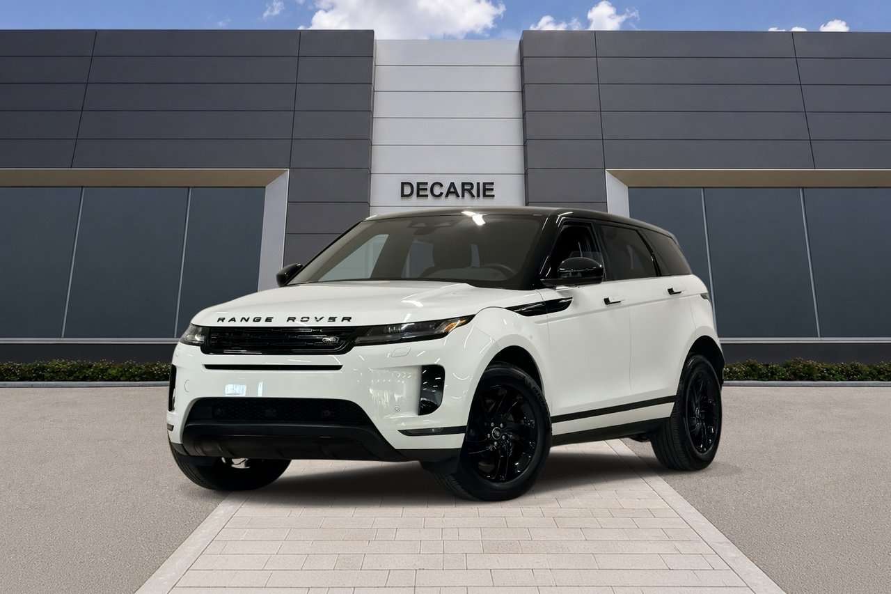 2026 Land Rover Range Rover Evoque P250 S *Ltd Avail* CPO Warranty included. Financing available from 4.8% up to 84 months / Garantie Certifiée incluse. Fin
