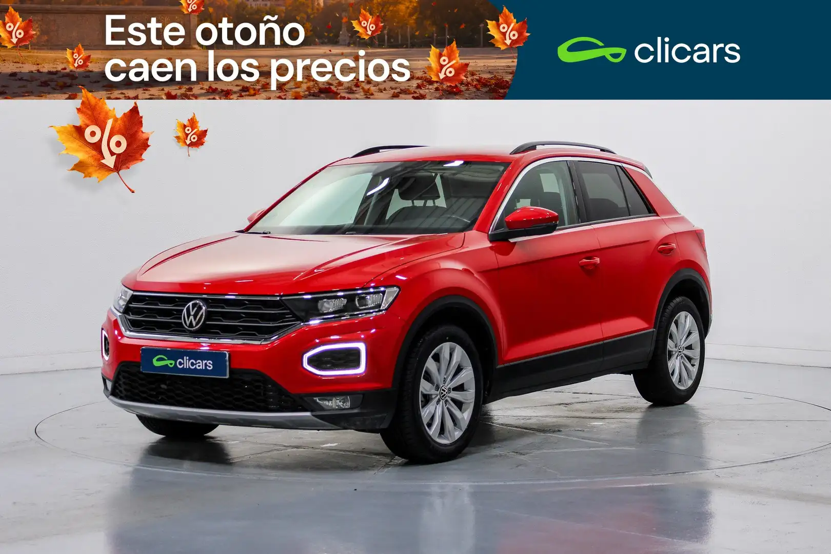 Volkswagen T-Roc 1.0 TSI Advance 81kW Rojo - 1