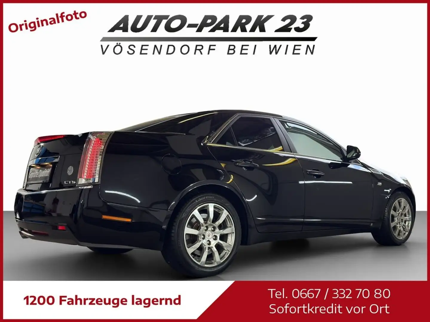 Cadillac CTS 2,8 V6 Sport Luxury Aut.**NEUES-PICKERL**MOD2012 Schwarz - 2