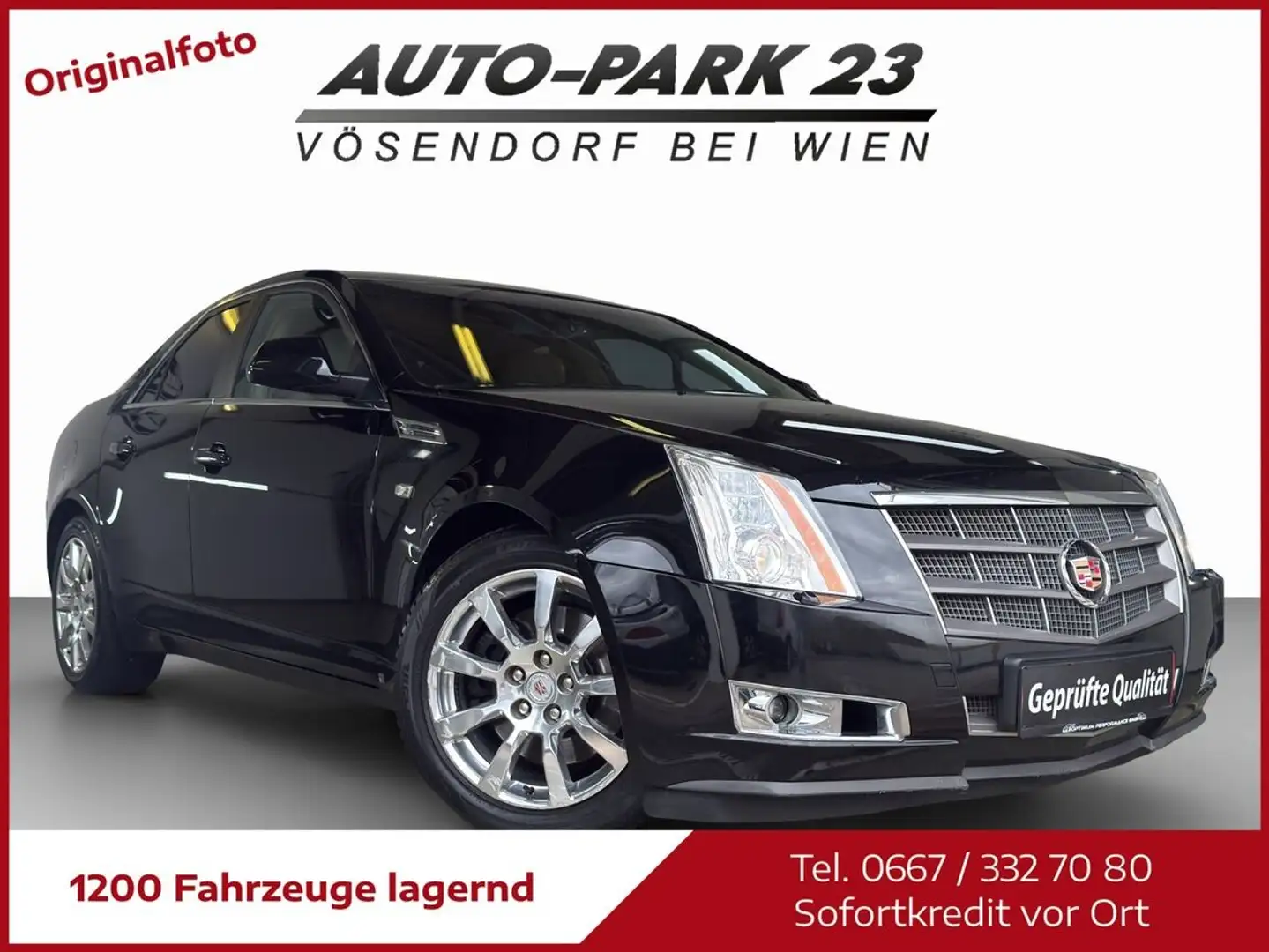 Cadillac CTS 2,8 V6 Sport Luxury Aut.**NEUES-PICKERL**MOD2012 Schwarz - 2