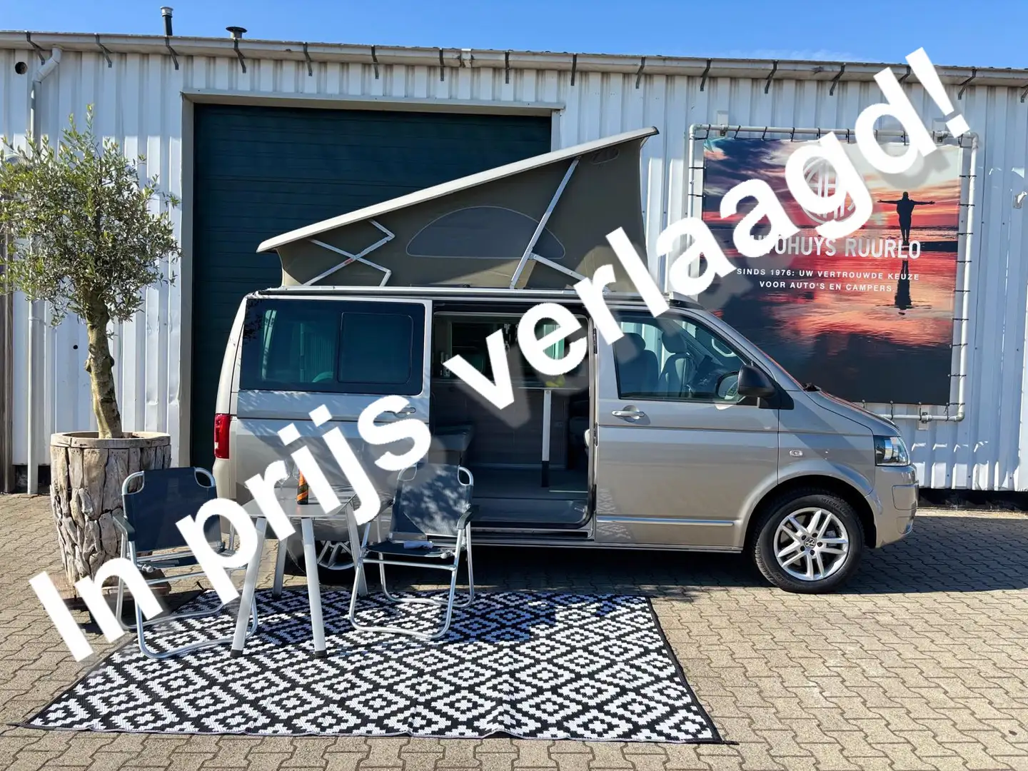 Volkswagen California T5 180PK AUTOMAATEuro5 Youngtimer Grigio - 1