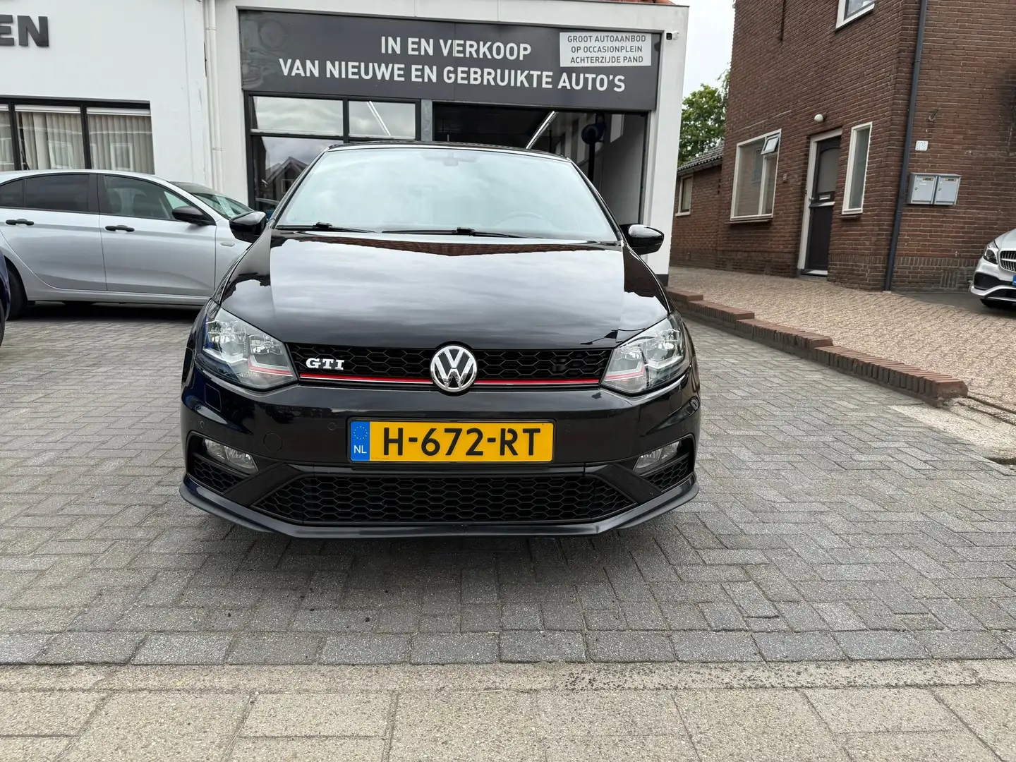Volkswagen Polo GTI 1.8 TSI automaat, Navigatie,Stoelverwarming,Climat Negru - 2