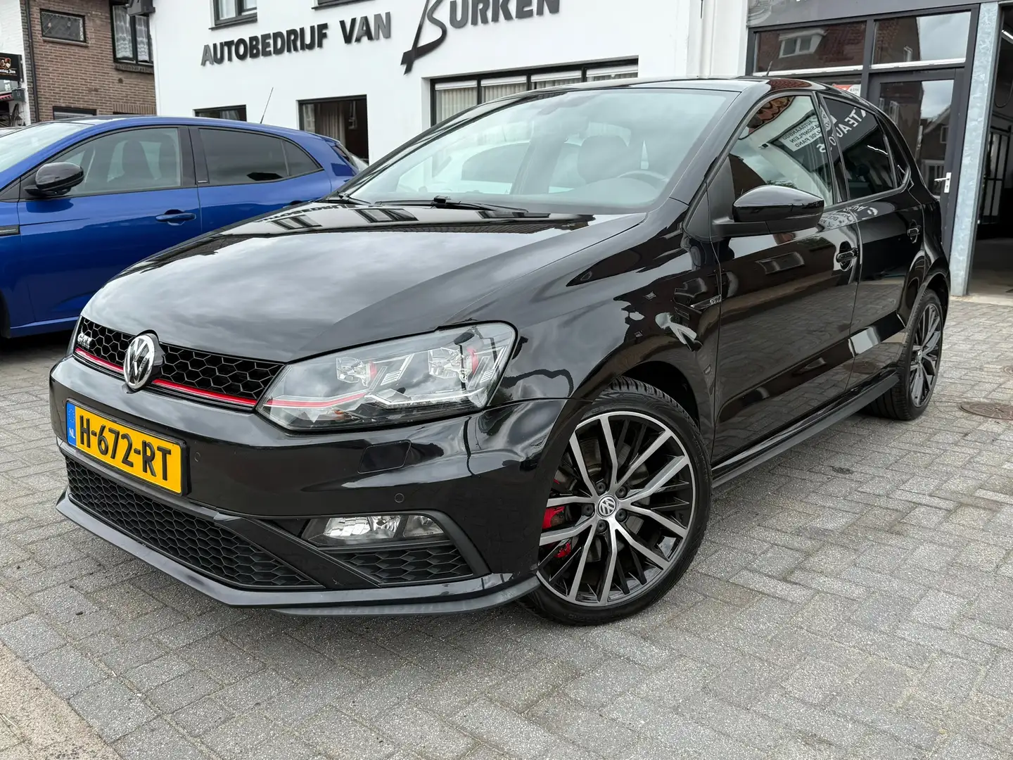 Volkswagen Polo GTI 1.8 TSI automaat, Navigatie,Stoelverwarming,Climat Negru - 1