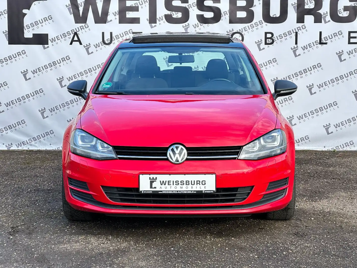 Volkswagen Golf VII 1.4 TSI Comfort BMT NAVI|BI-XENON|PANO Rot - 2