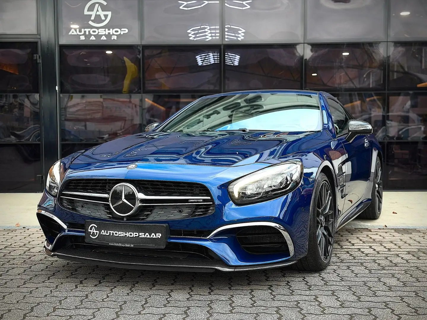 Mercedes-Benz SL 65 AMG Performance/Magic Sky/Carbon/16500KM Blau - 1