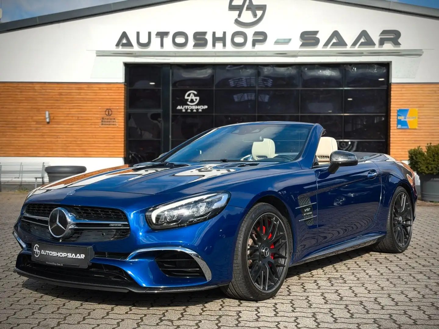 Mercedes-Benz SL 65 AMG Performance/Magic Sky/Carbon/16500KM Blau - 2
