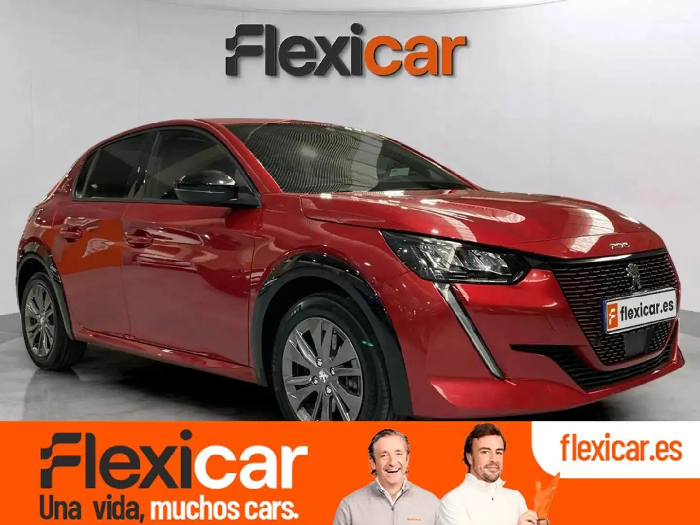 Peugeot 208 Allure Pack Eléctrico 100kW Rojo - 2