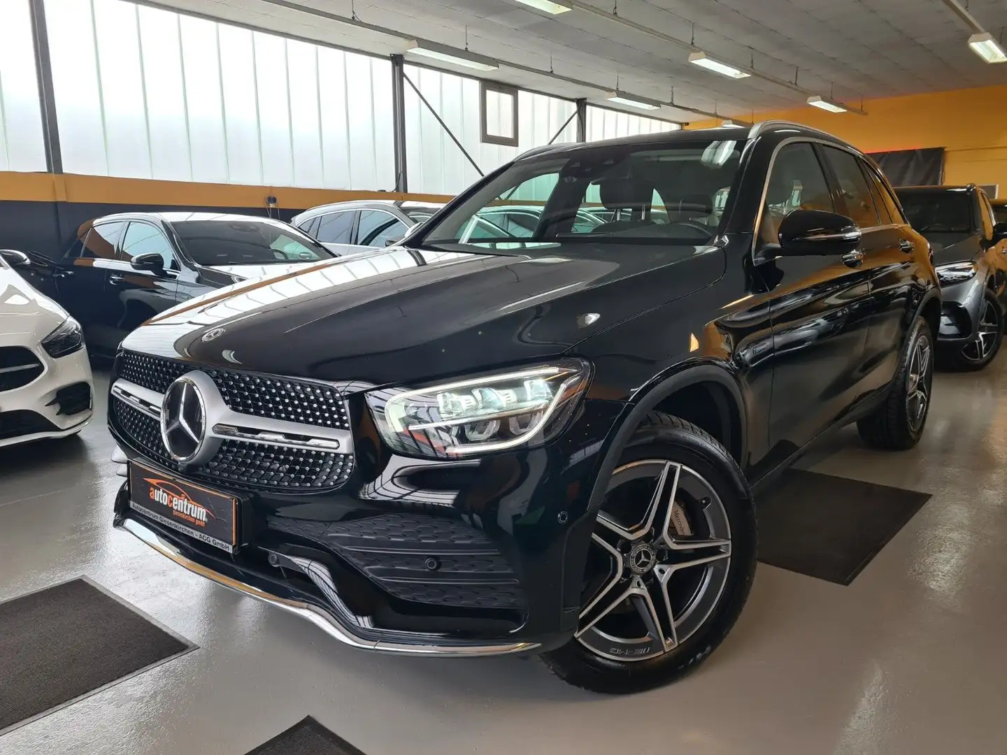 Mercedes-Benz GLC 300 de 4M 2x AMG*Massage*ACC*Memo*AHK*360*HUD Noir - 1