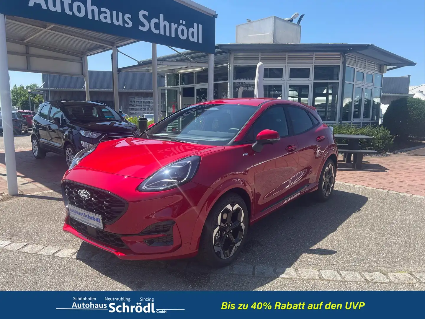 Ford Puma ST-Line X 1.0 EcoBoost Mild Hybrid EcoBoost Rouge - 1