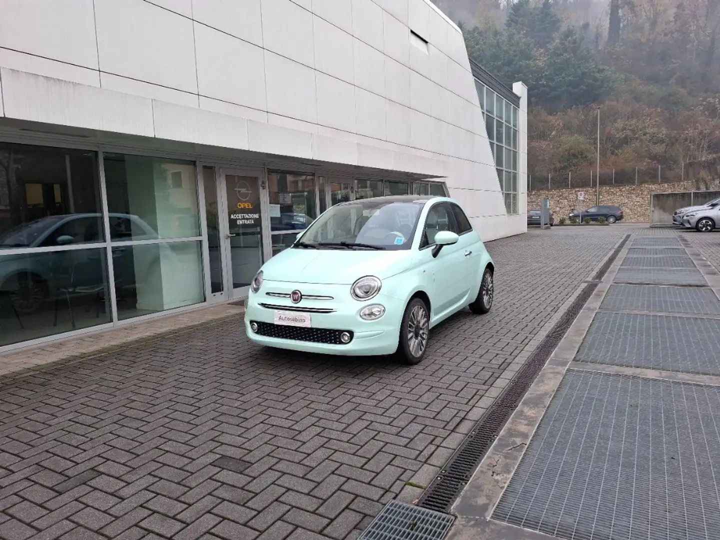 Fiat 500 500 1.2 Lounge 69cv(*) EASY BUY OK NEOPATENTATI Verde - 1