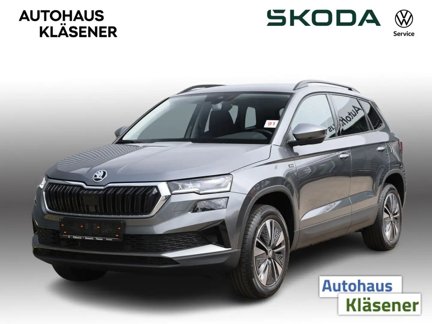 Skoda Karoq Drive 1.0 TSI 85 KW AHK MATRIX ASSIST RKAM Grigio - 2