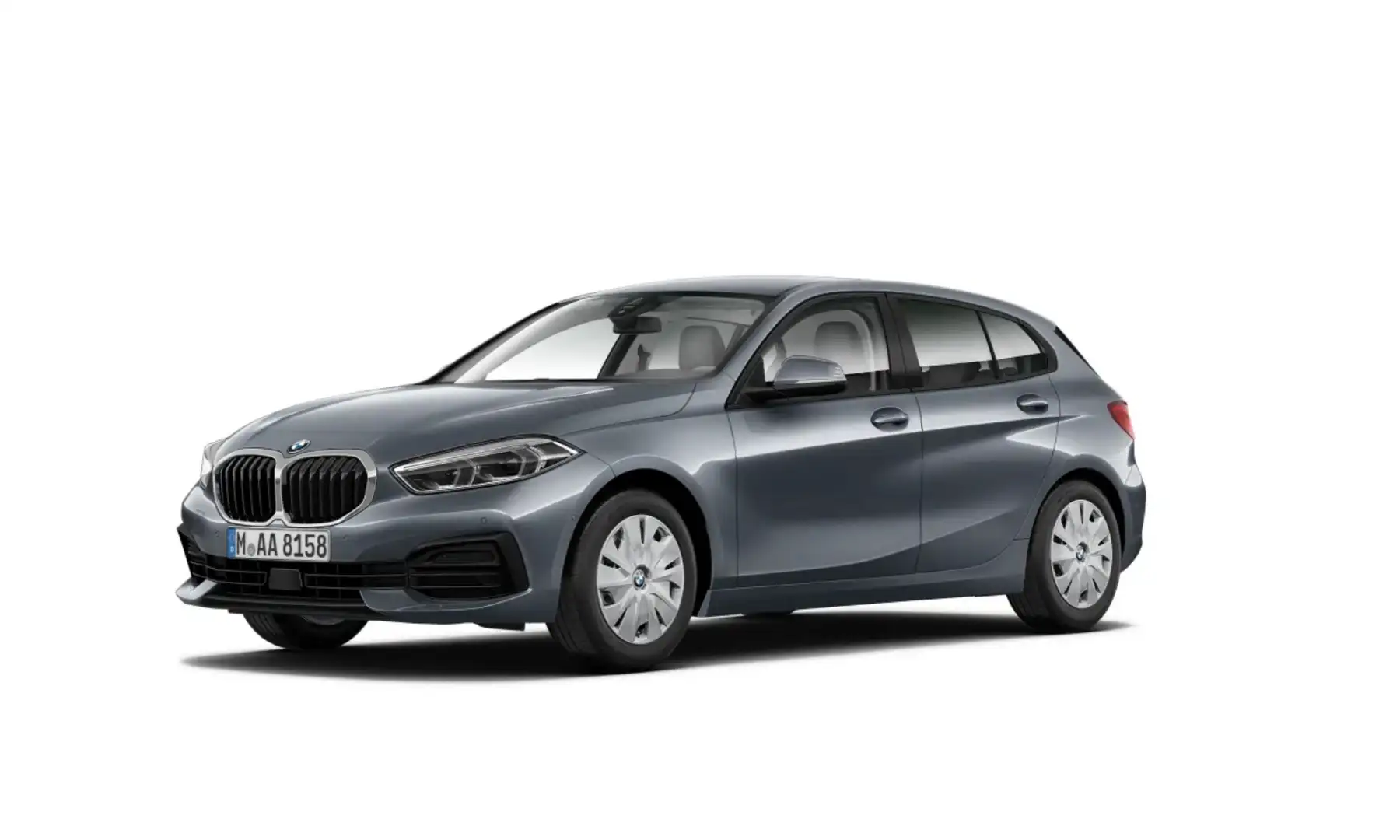 BMW 118 i ADVANTAGE AUTOMATIK LED HIFI SHZ. Grau - 1