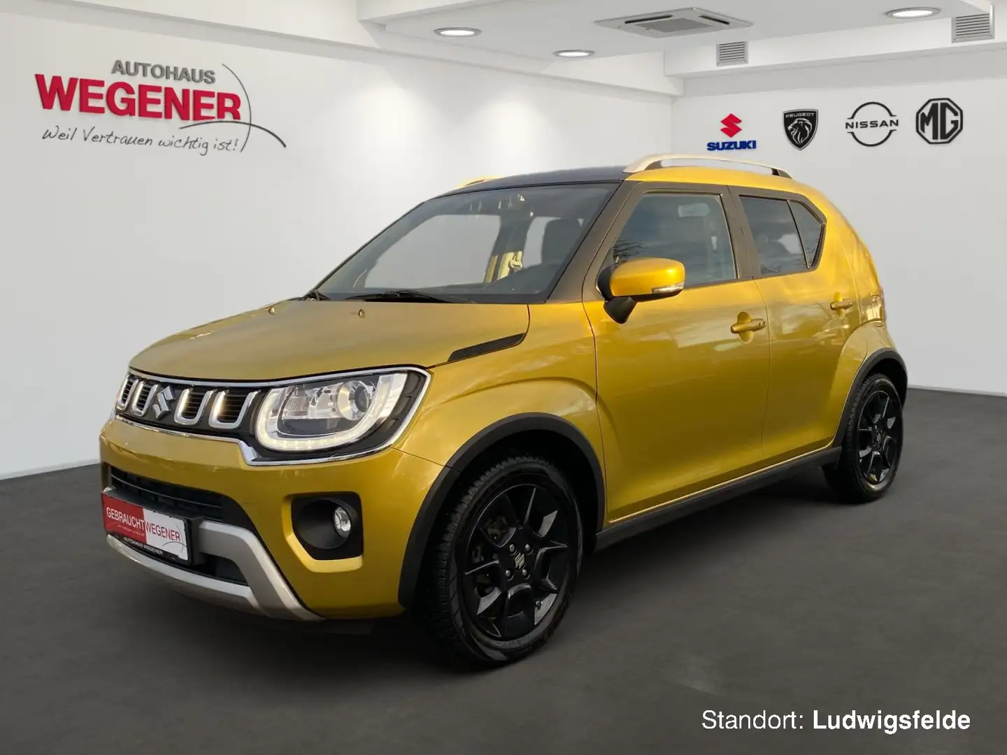 Suzuki Ignis IGNIS COMFORT+ HYBRID ALLWETTER/SCHECKHEFT Gelb - 1