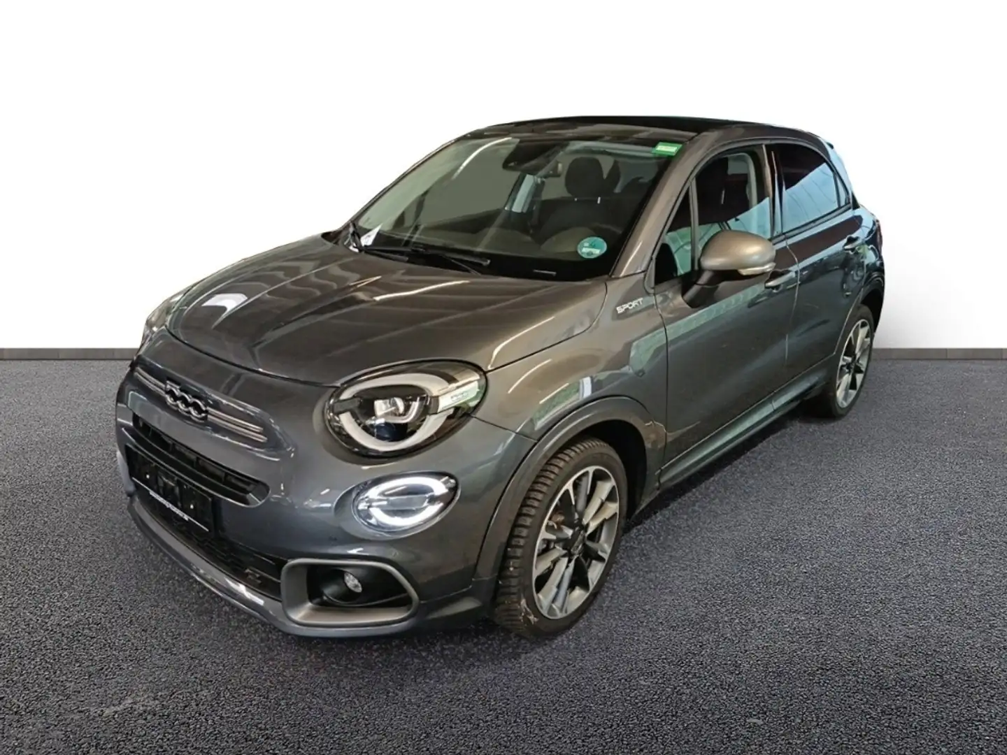 Fiat 500X Dolcevita Sport 1.5 GSE Faltdach Leder Grau - 2