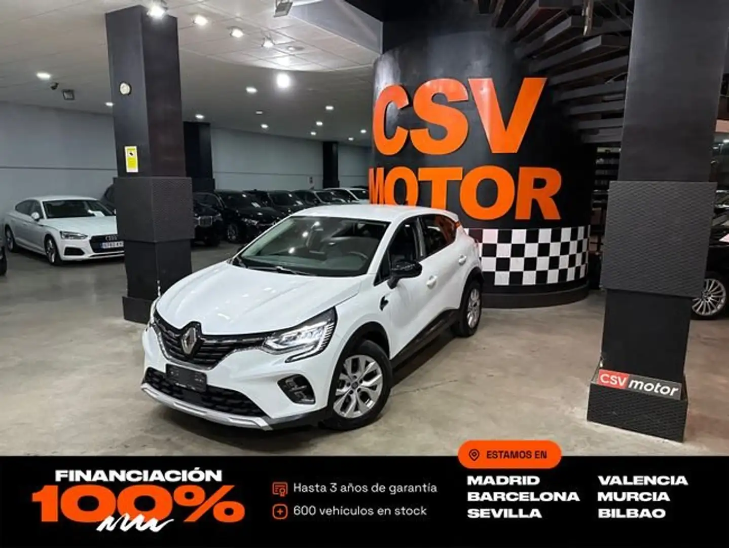 Renault Captur E-TECH Híbrido Enchufable Zen 117kW Blanc - 1