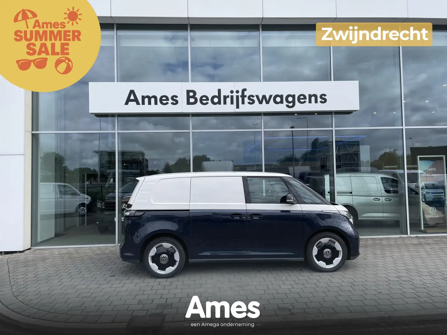 Volkswagen ID. Buzz Cargo Bulli edition 79 kWh | Trekhaak | IQ Led Matrix | Blauw - 1