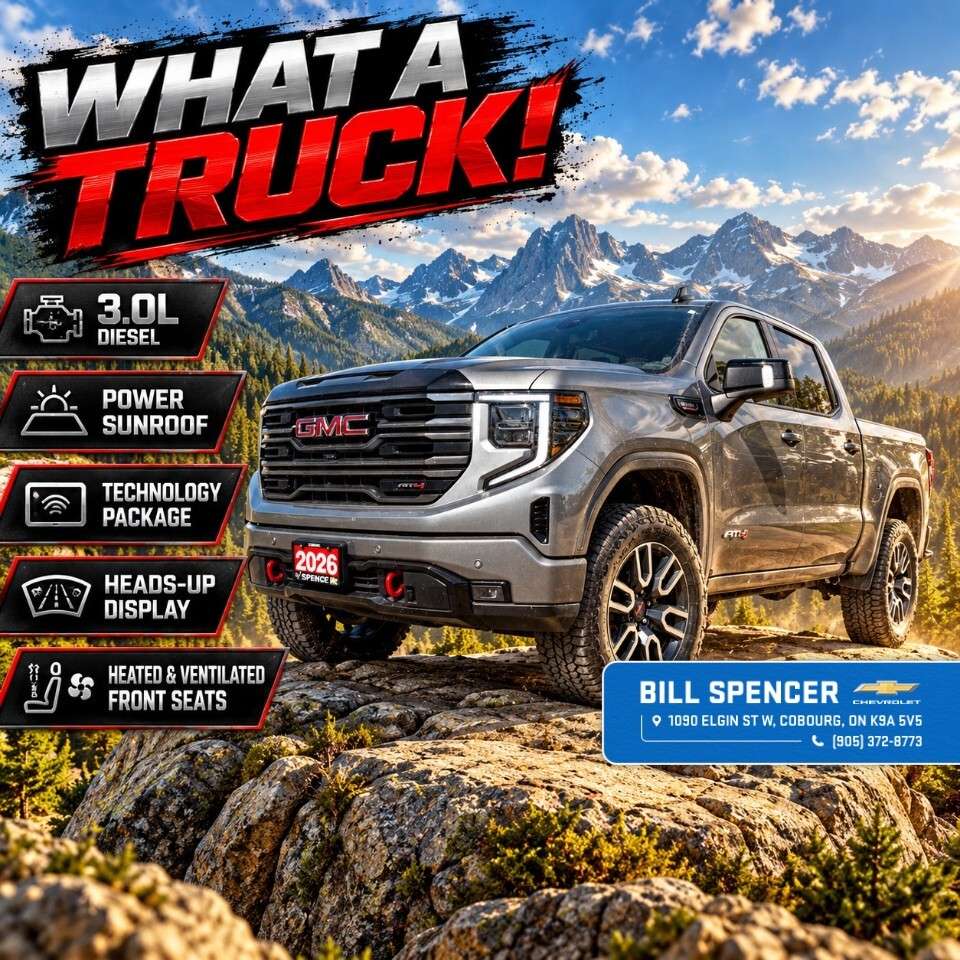 2026 GMC Sierra 1500 Crew Cab Short Box 4-Wheel Drive AT4