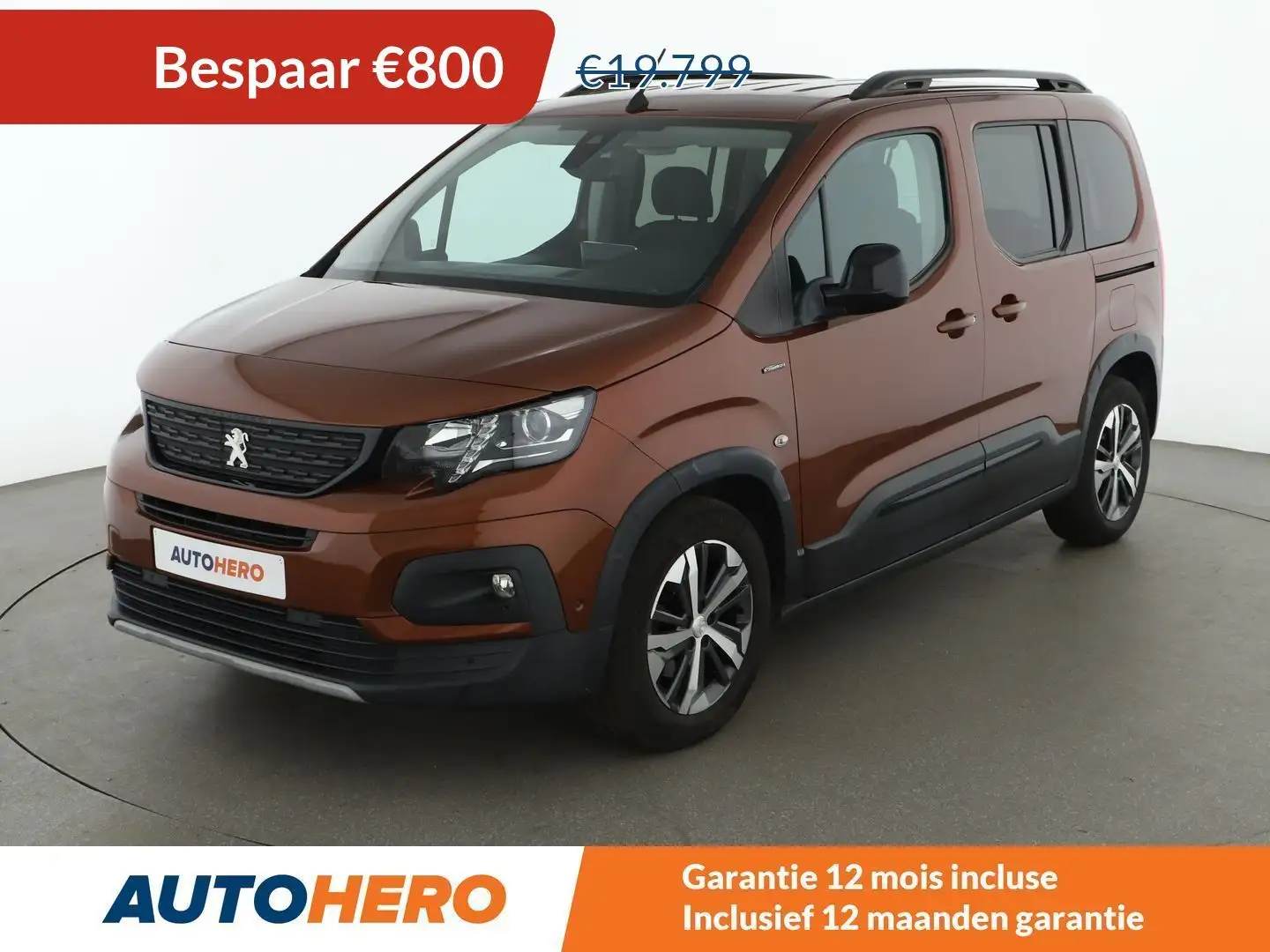 Peugeot Rifter 1.2 PureTech Allure N1 L1 Bruin - 1