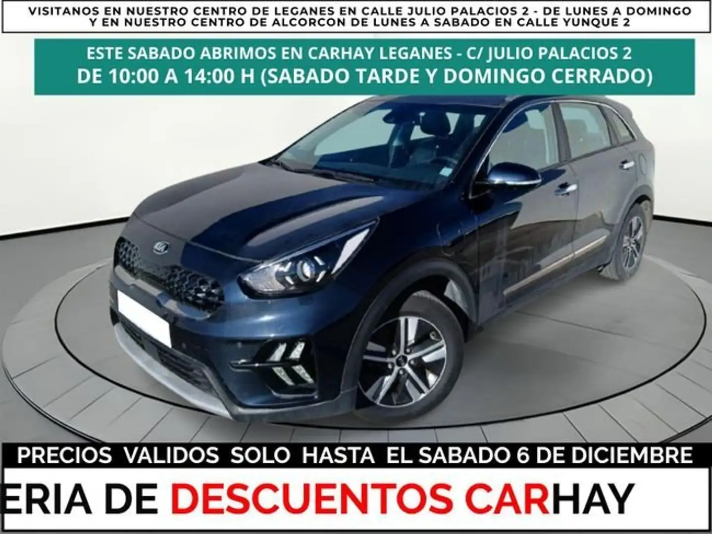 Kia Niro 1.6 GDI PHEV 104KW (141CV) DRIVE (AC) Blauw - 1