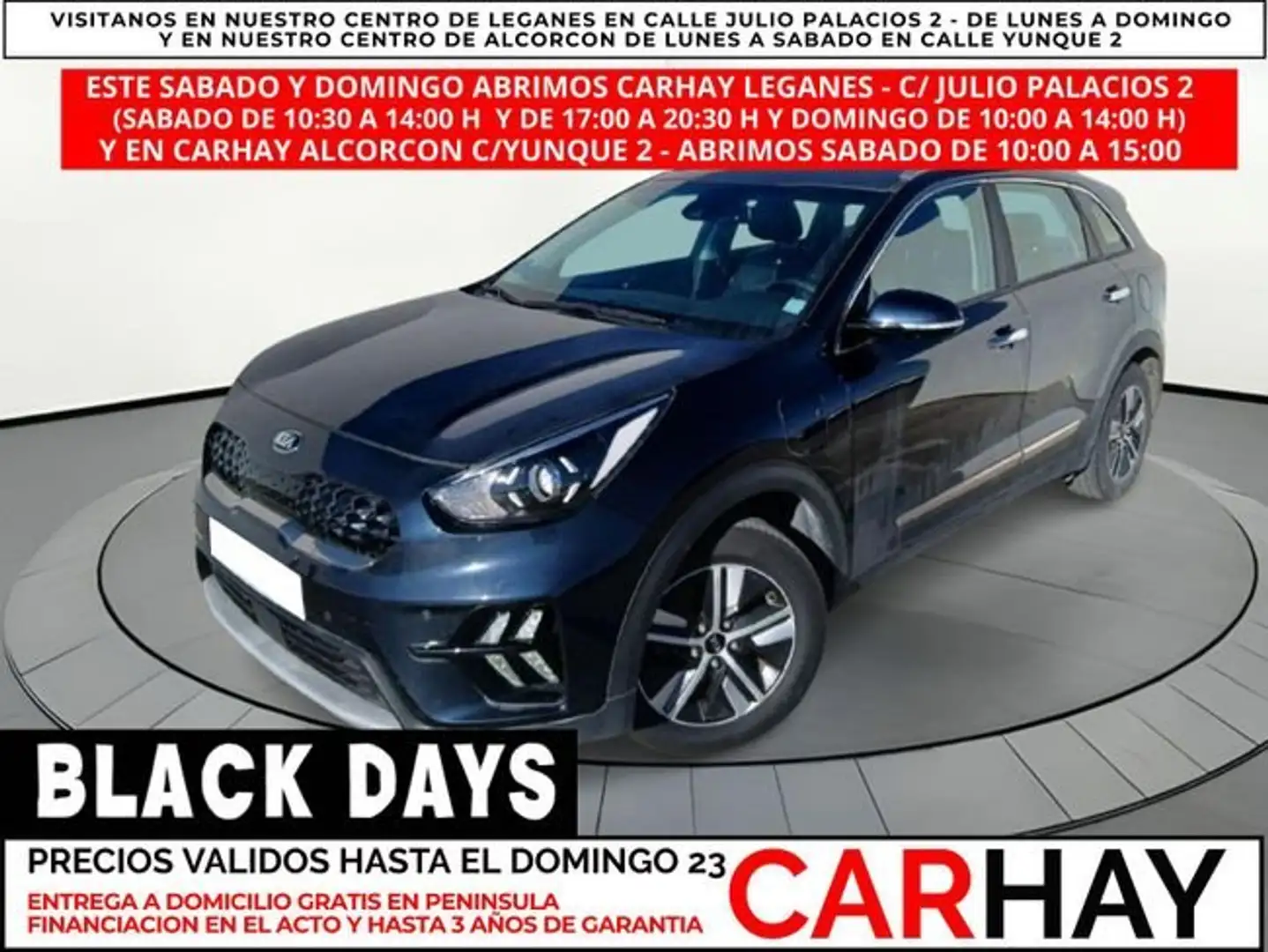 Kia Niro 1.6 GDI PHEV 104KW (141CV) DRIVE (AC) Bleu - 1