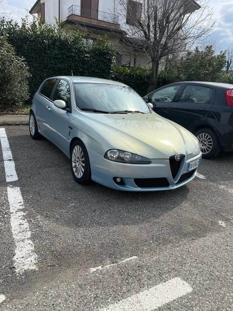 Alfa Romeo 147 5p 2.0 ts 16v Exclusive 150cv selespeed Blue - 1