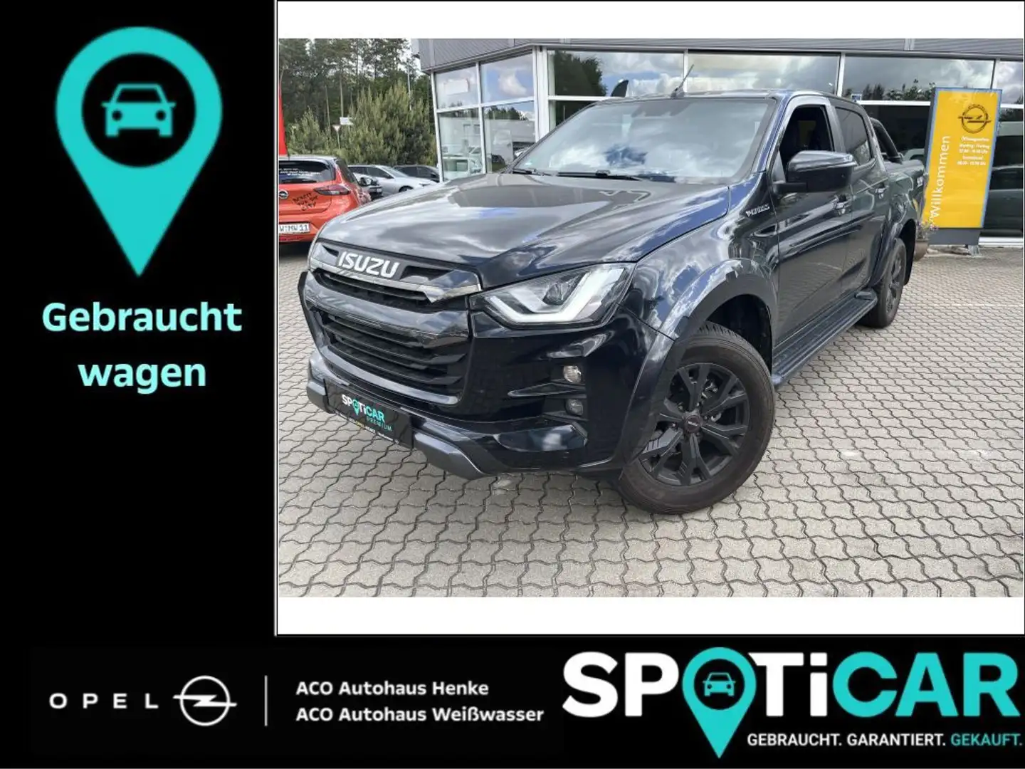Isuzu D-Max Double Cab 4WD Autm. V-Cross Zwart - 1