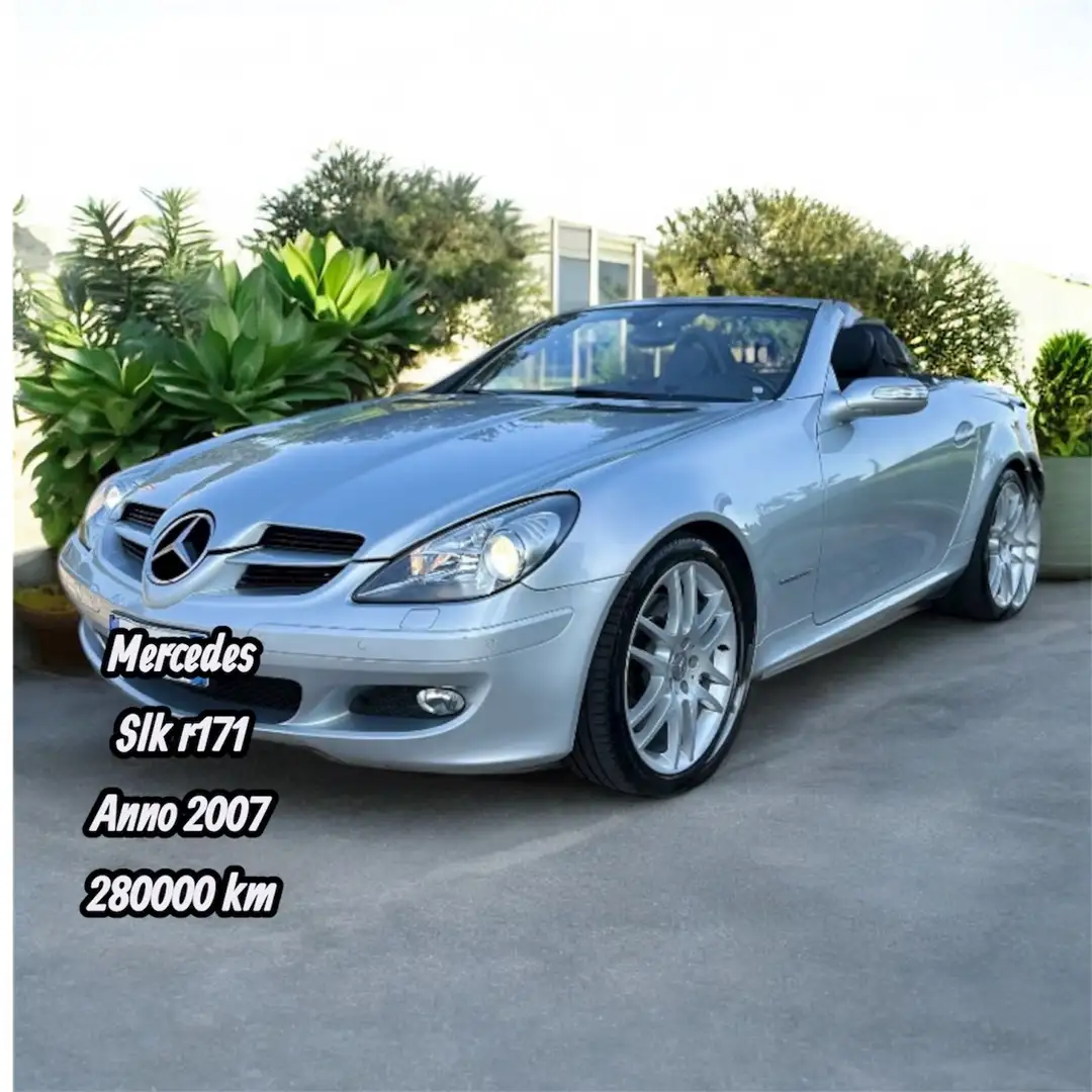 Mercedes-Benz SLK 200 Kompressor R171 OTTIMO STATO ANCHE PERMUTA!!!! Argento - 1
