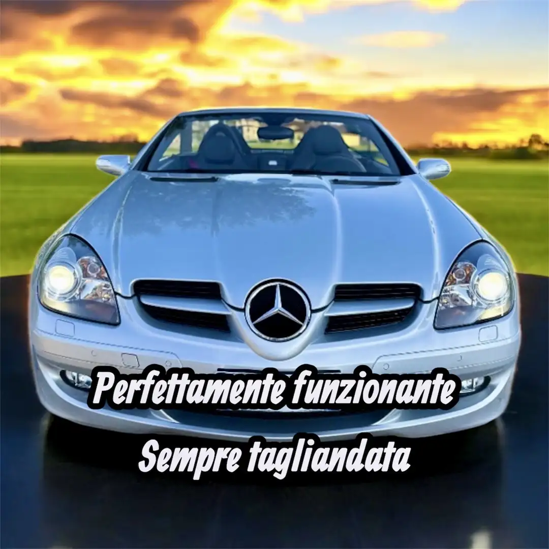 Mercedes-Benz SLK 200 Kompressor R171 OTTIMO STATO ANCHE PERMUTA!!!! Argento - 2