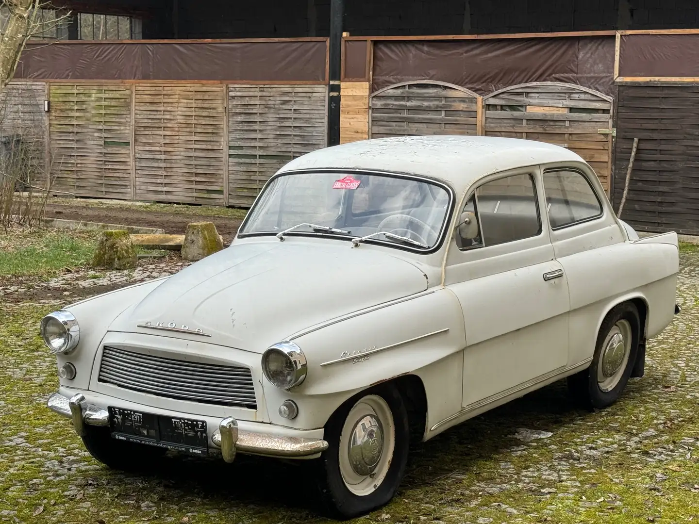 Skoda Octavia 1960*Oldtimer-Fahrbereit*Bastler*Rarität Blanc - 1