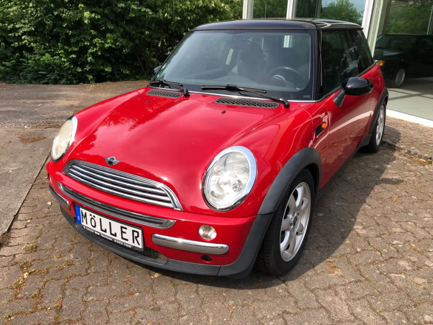 MINI Cooper Klima Glasdach Teilleder Sportsitze Roşu - 1