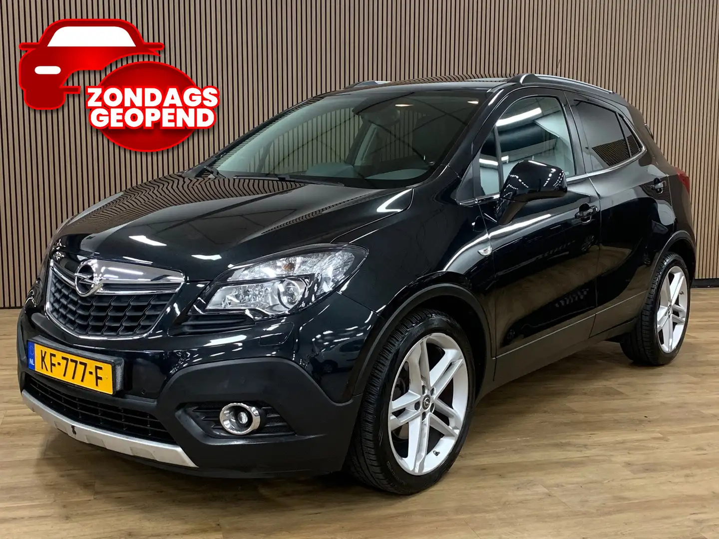 Opel Mokka 1.4 T Innovation|Opendak|Camera|Navigatie| Zwart - 1