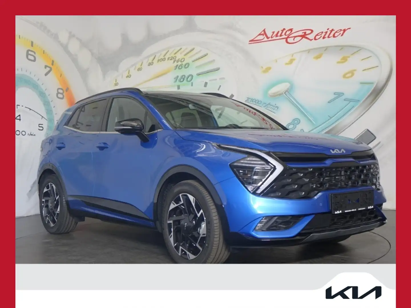 Kia Sportage 1,6 TGDI PHEV AWD GT-Line Aut. *VOLLAUSSTATTUNG* Blau - 1