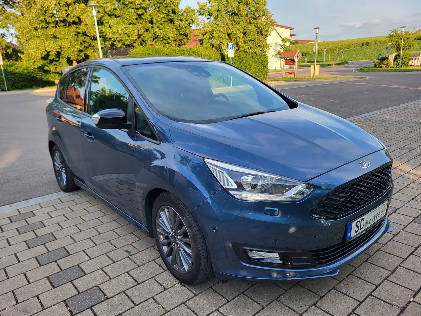 Ford C-Max C-MAX 1.5 EcoBoost Start-Stop-System Aut. Sport Bleu - 2