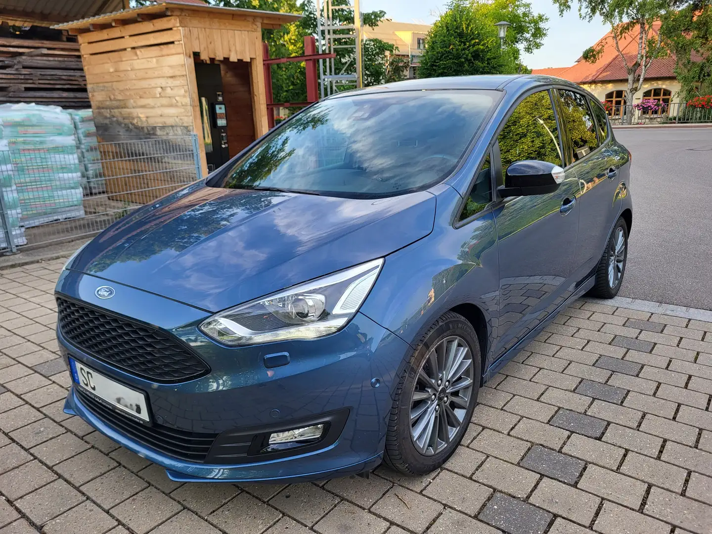 Ford C-Max C-MAX 1.5 EcoBoost Start-Stop-System Aut. Sport Bleu - 1