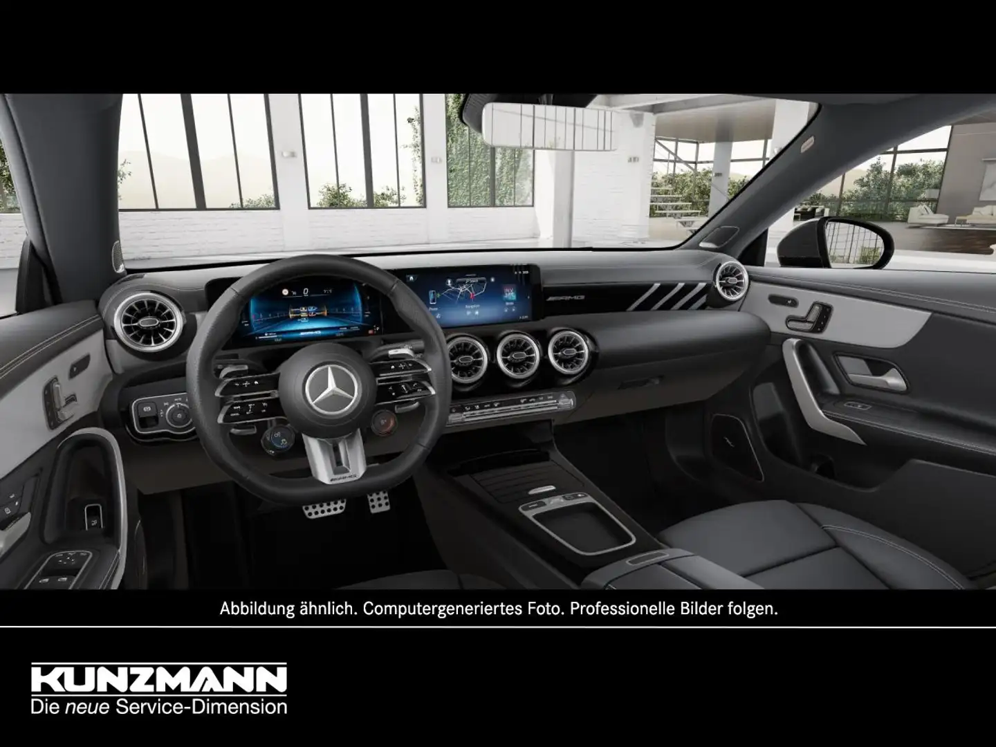 Mercedes-Benz CLA 35 AMG 4M SB Night Panorama 360° Burmester Grau - 2
