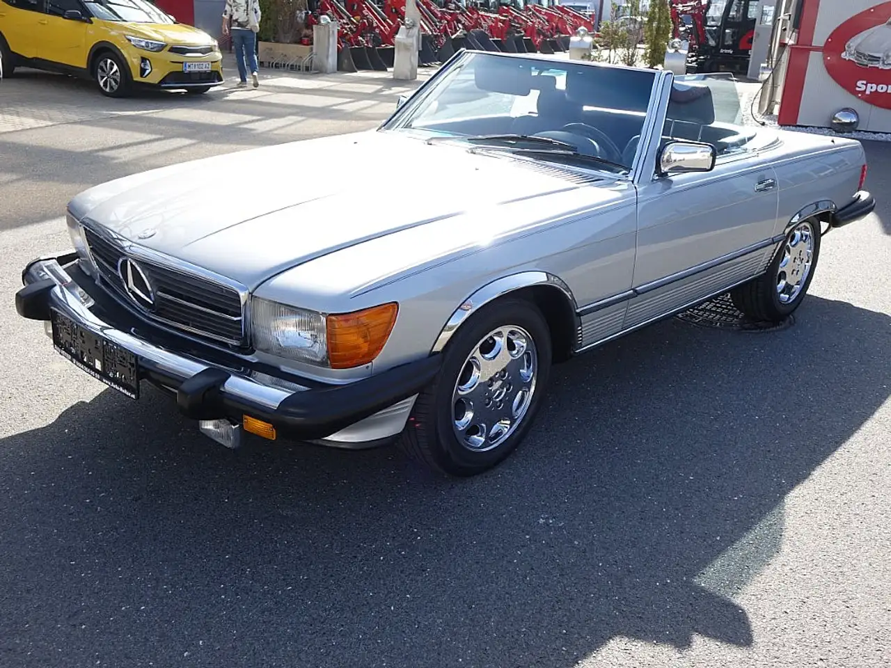 Mercedes-Benz 560 SL Cabrio Mercedes 560SL Cabrio im Topzustand, foto 4