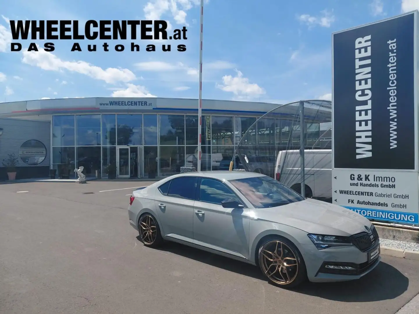 Skoda Superb 2.0 TDI SportLine 4x4  * KW GEWINDE * 20" CVR3 Grau - 1