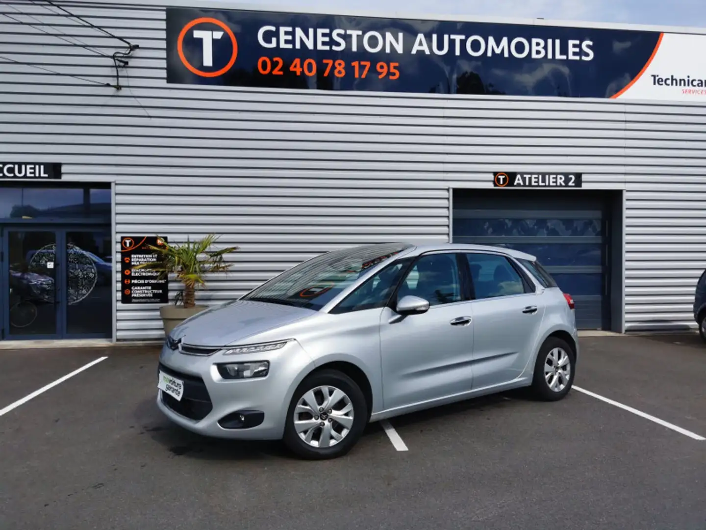 Citroen C4 Picasso E-HDI 115CH INTENSIVE ETG6 Gris - 1