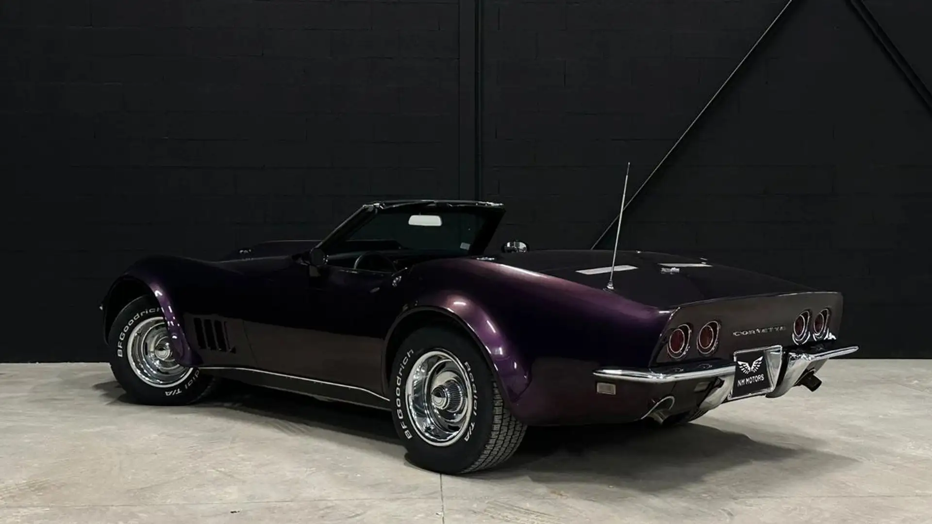 Chevrolet Corvette C3 Boite méca Widebody V8 Big Block - Française Noir - 2