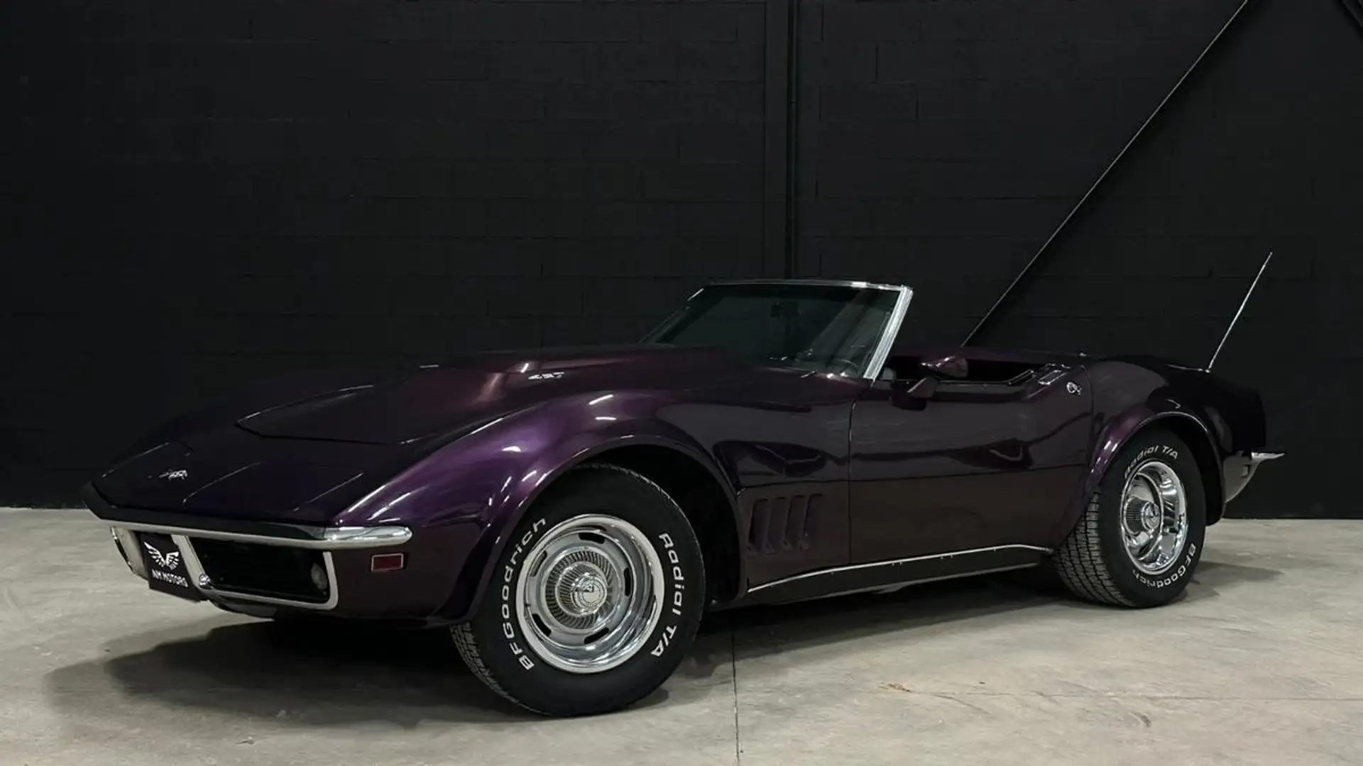 Chevrolet Corvette C3 Boite méca Widebody V8 Big Block - Française Noir - 1