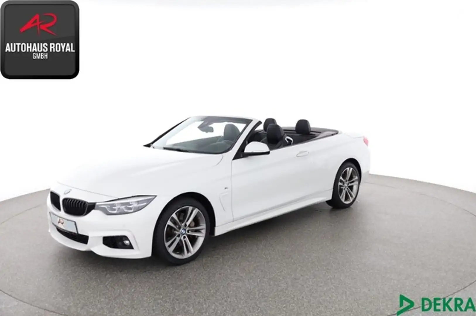 BMW 440 i Cabrio xDrive M SPORT STANDKLIMA,KEYLESSGO White - 1