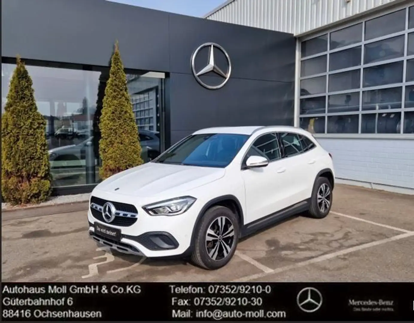 Mercedes-Benz GLA 200 Progressive|Kamera|Vario|LED|Easy-P|Aug Weiß - 1
