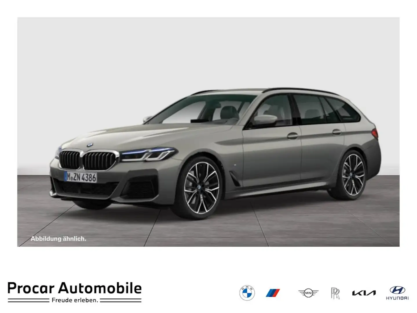 BMW 530 d xDrive M Sport HUD ACC RFK NAVI Laser DAB Grau - 1