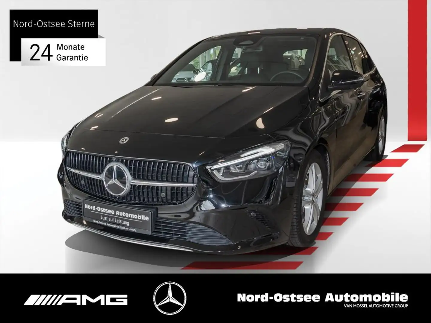 Mercedes-Benz B 200 d PROGRESSIVE AHK MULTIBEAM SHZ 360° Noir - 1
