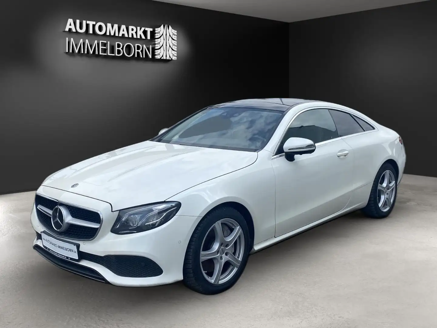 Mercedes-Benz E 350 d Coupe Sthzg*Volleder*HUD*18*LED*Panorama Білий - 2