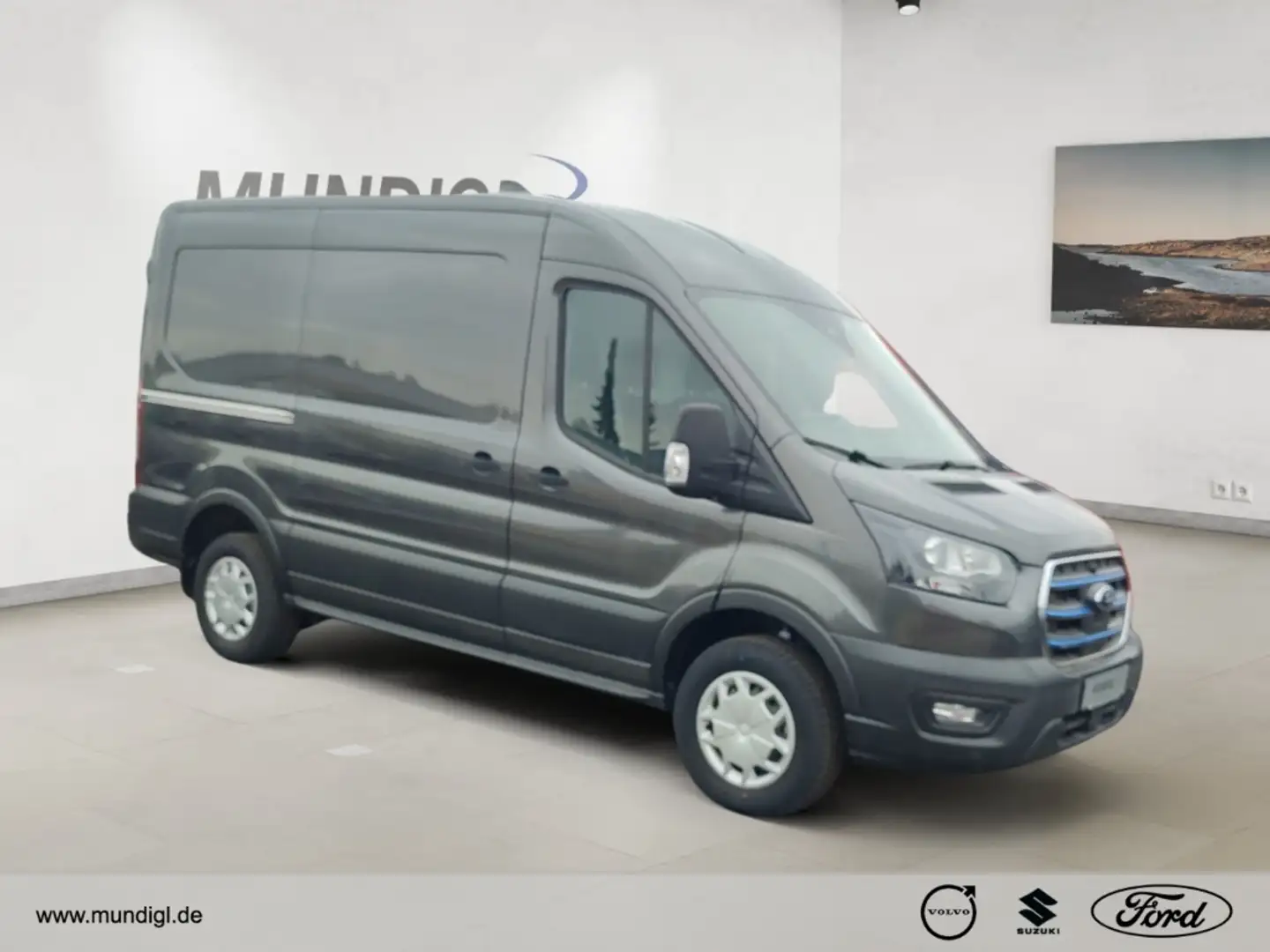 Ford Transit Kasten E 350 L2H3 Trend Navi RFK FSH Klima Grau - 1