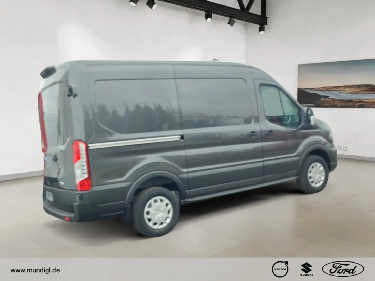 Ford Transit Kasten E 350 L2H3 Trend Navi RFK FSH Klima Grau - 2