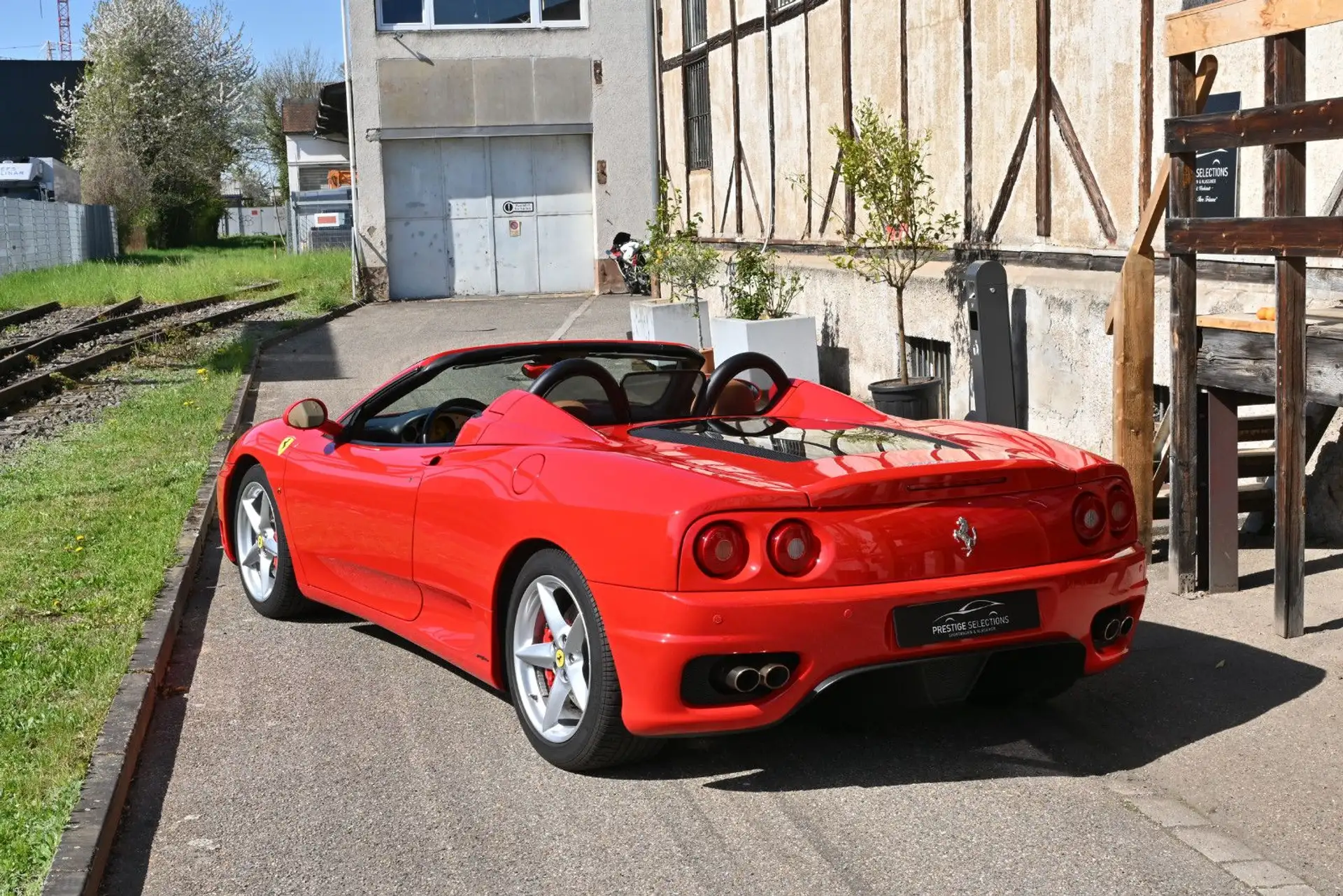 페라리 360 Spider 2001 빨강 사진 4