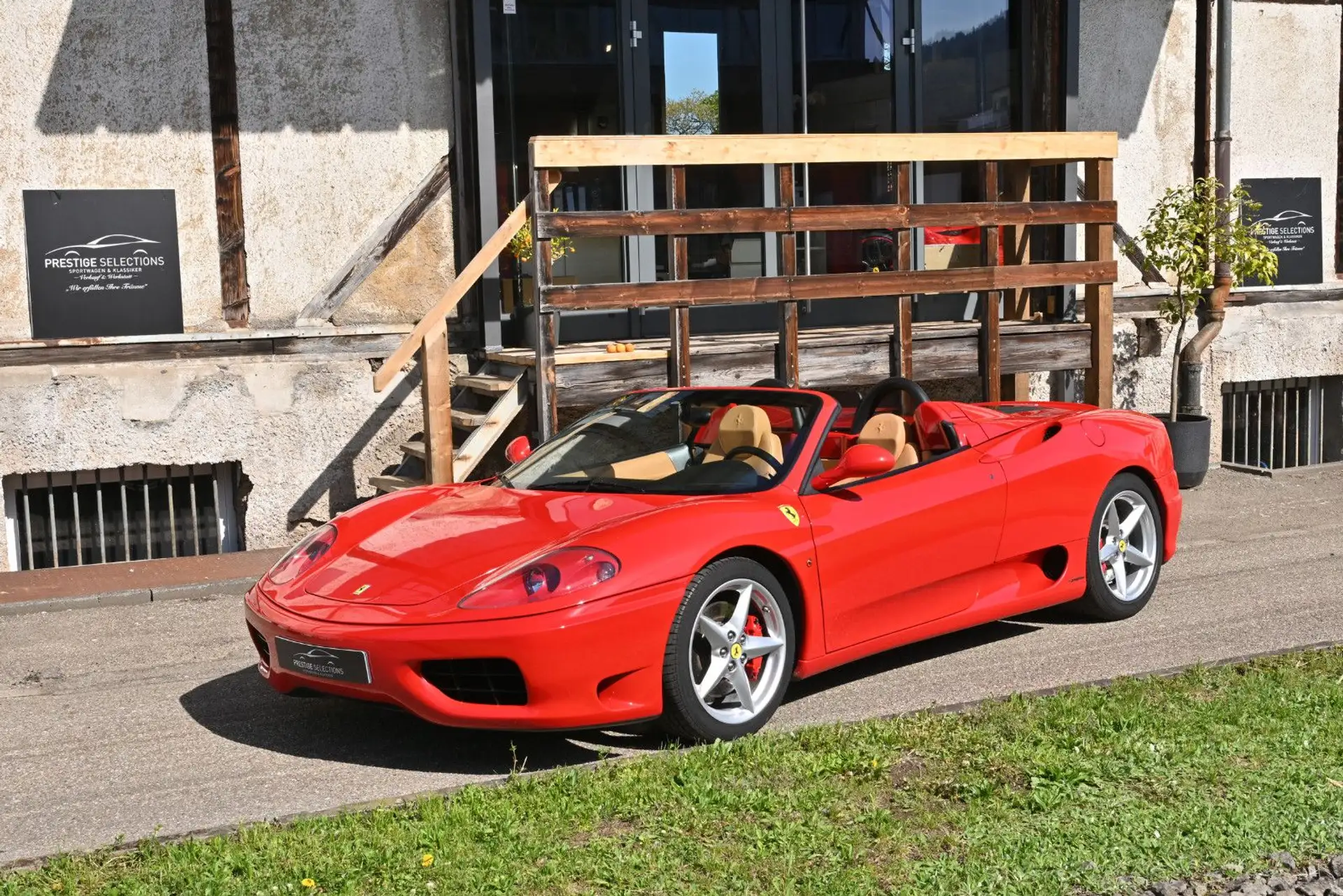 페라리 360 Spider 2001 빨강 사진 1